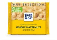 Ritter Sport Whole Hazelnut White
