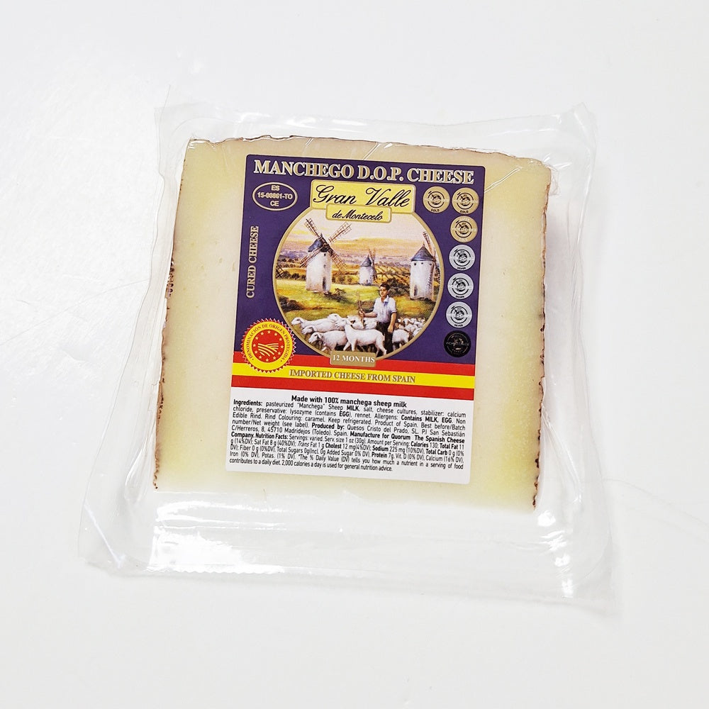 Manchego Gran Valle 12 mos EW, 5.3 oz