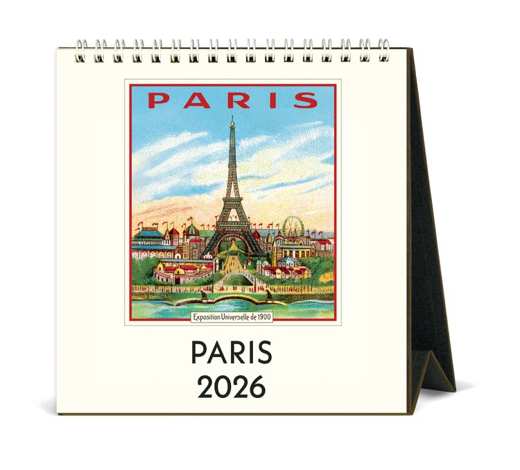 Paris Desk Calendar