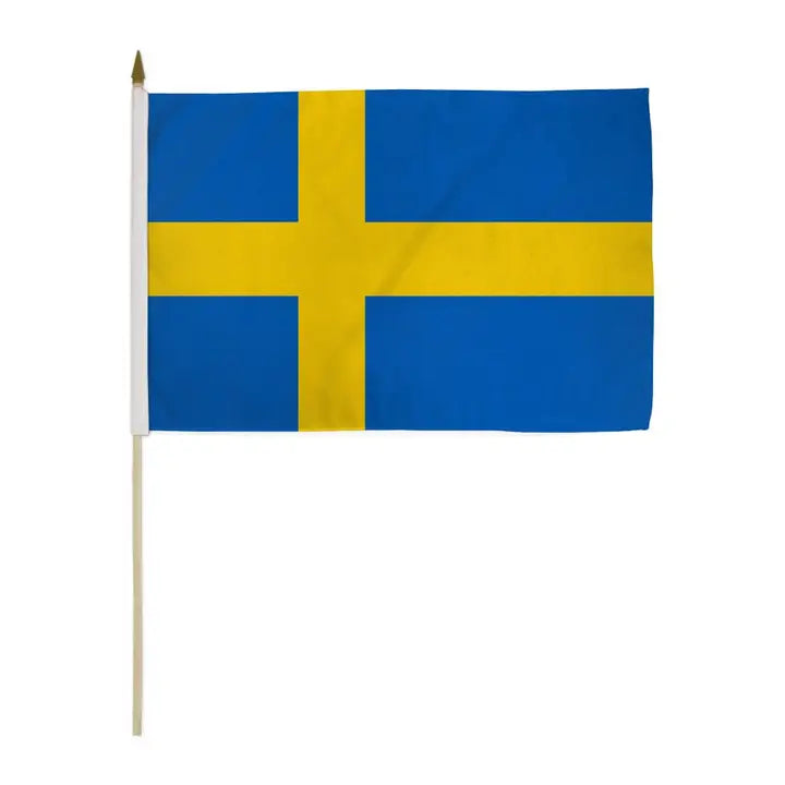 Swedish Flag, 12" x 18"