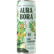 Aura Bora Lime Cardamom Sparkling Water, 12 oz.