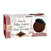 Pierre Biscuiterie Butter Cookies in Dark Chocolate