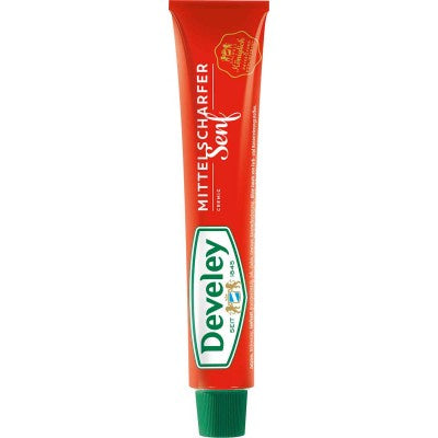 Develey Medium Hot Mustard in Tube