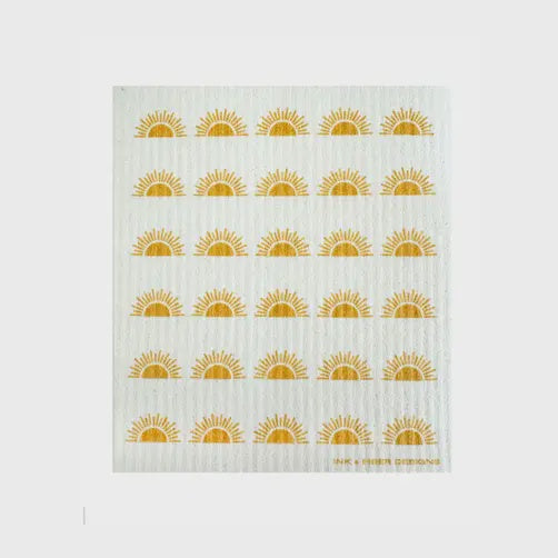 Sun Filled Swedish Cellulose Dishcloth