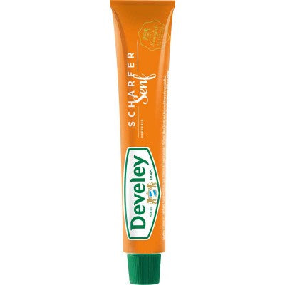 Develey Hot Mustard in Tube