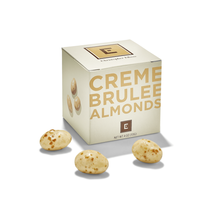 Christopher Elbow Creme Brulee Almonds, 4 oz