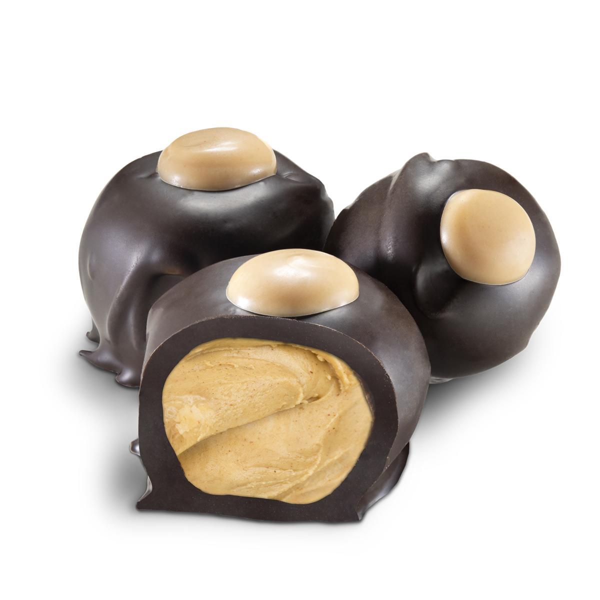 Albanese Dark Chocolate Peanut Butter Buckeyes, 6 pc bag
