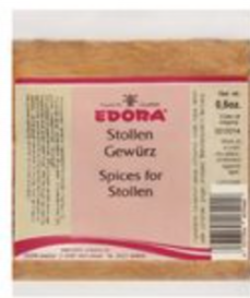 Edora Stollen Spices, 0.5 oz.