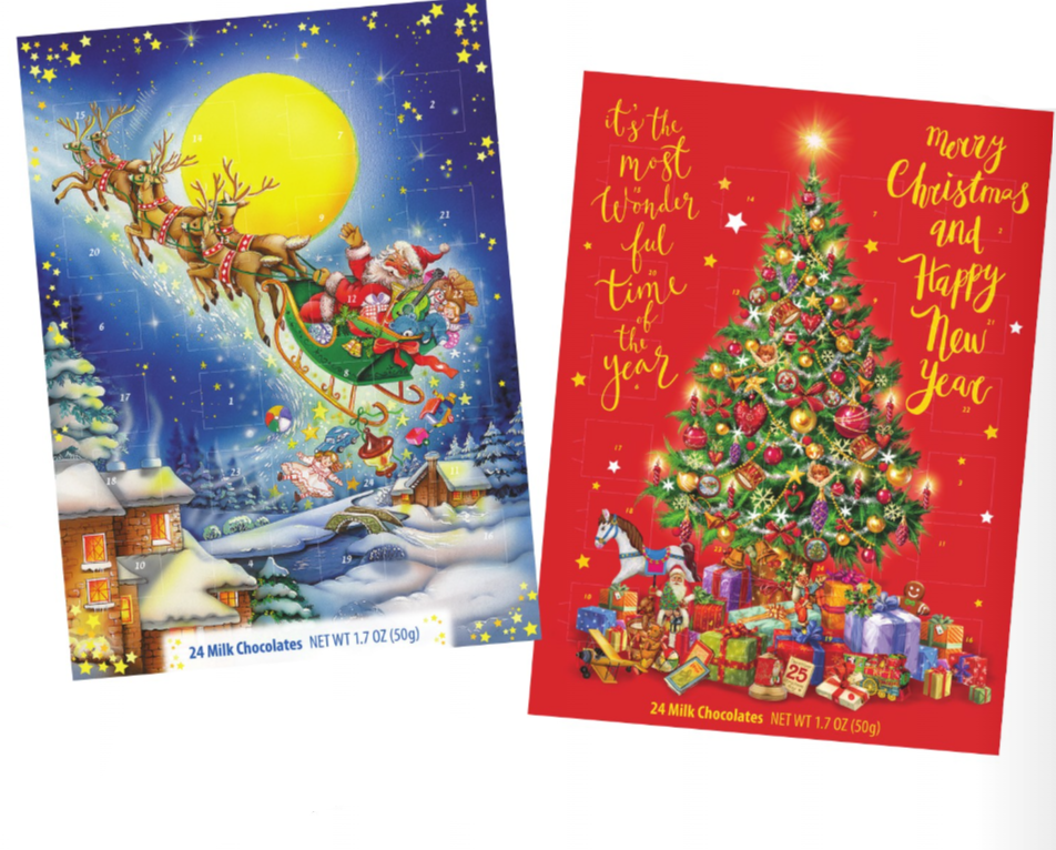 Erika's Pantry Traditional Advent Calendar, 1.7 oz.