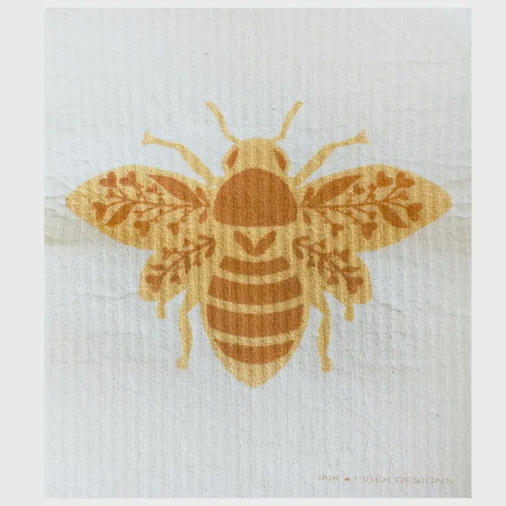 Queen Bee Swedish Cellulose Dishcloth