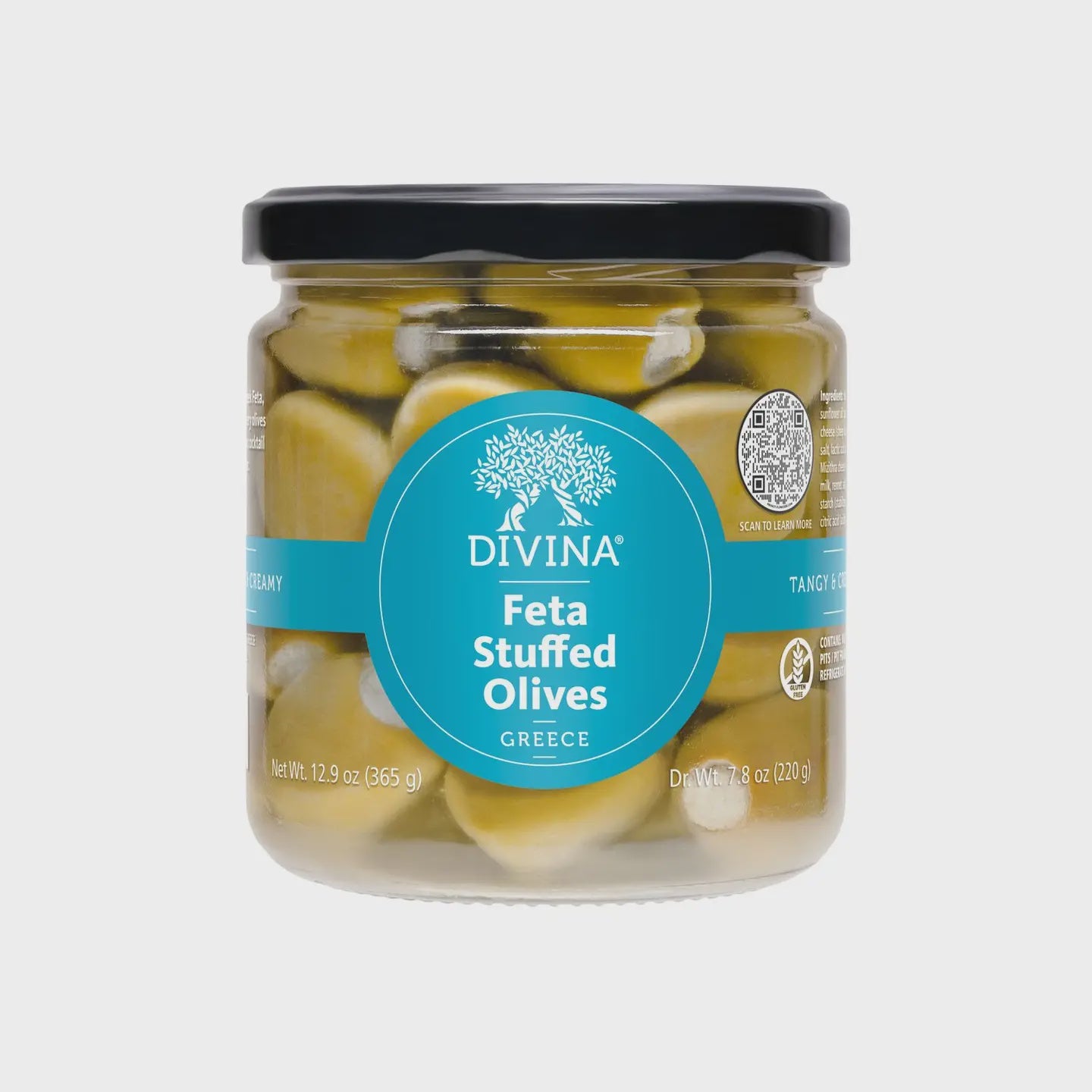 Divina Feta Stuffed Olives, 7.8 oz