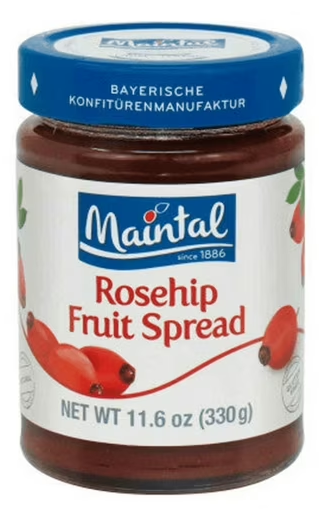 Maintal Rosehip Fruit Spread, 11.6 oz.