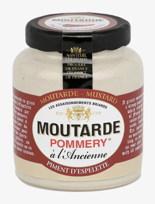 Pommery Mustard w/ Espelette pepper, 100g