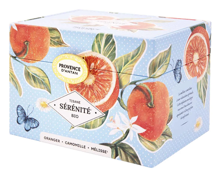 Provence d'Antan, Tisane for Sleep, Metal Tin, 20 sachets, 1.3z