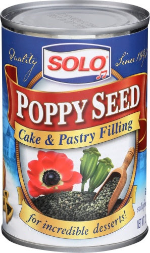 Solo Poppy Filling, 12 oz.