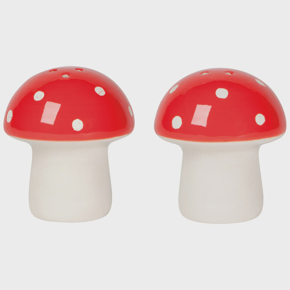 Toadstool Salt & Pepper Shakers, Set of 2