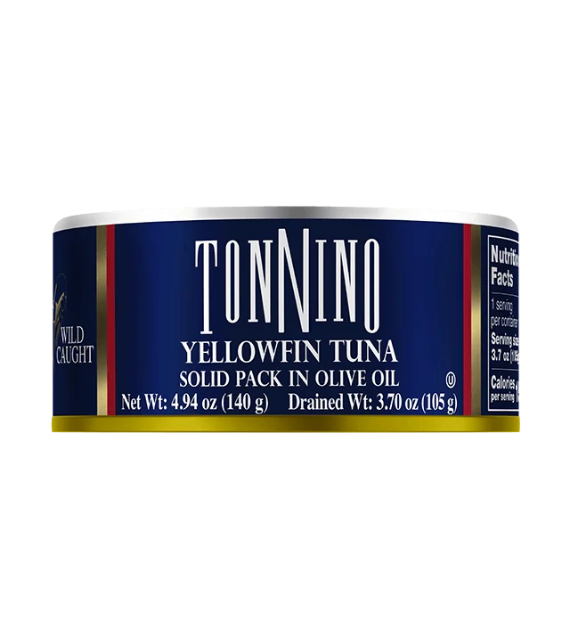 Tonnino Solid Tuna Fillet in Olive Oil, 4.9 oz.