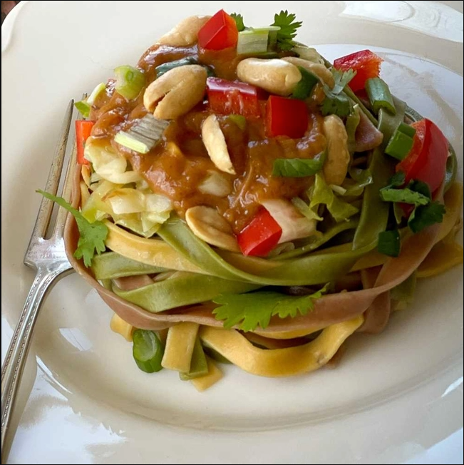 Valente Pasta Vegetable Fetuccine, 12 oz.