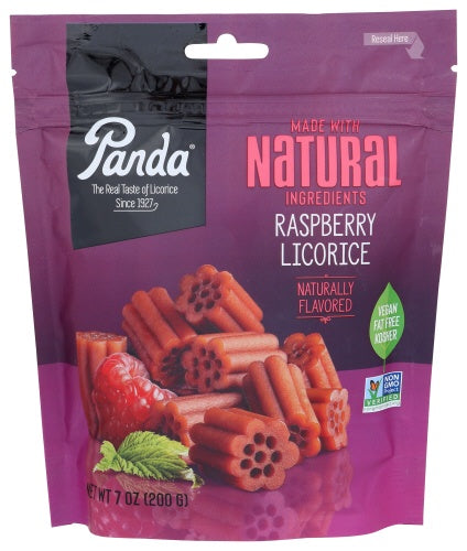 Panda Raspberry Licorice, 7 oz.