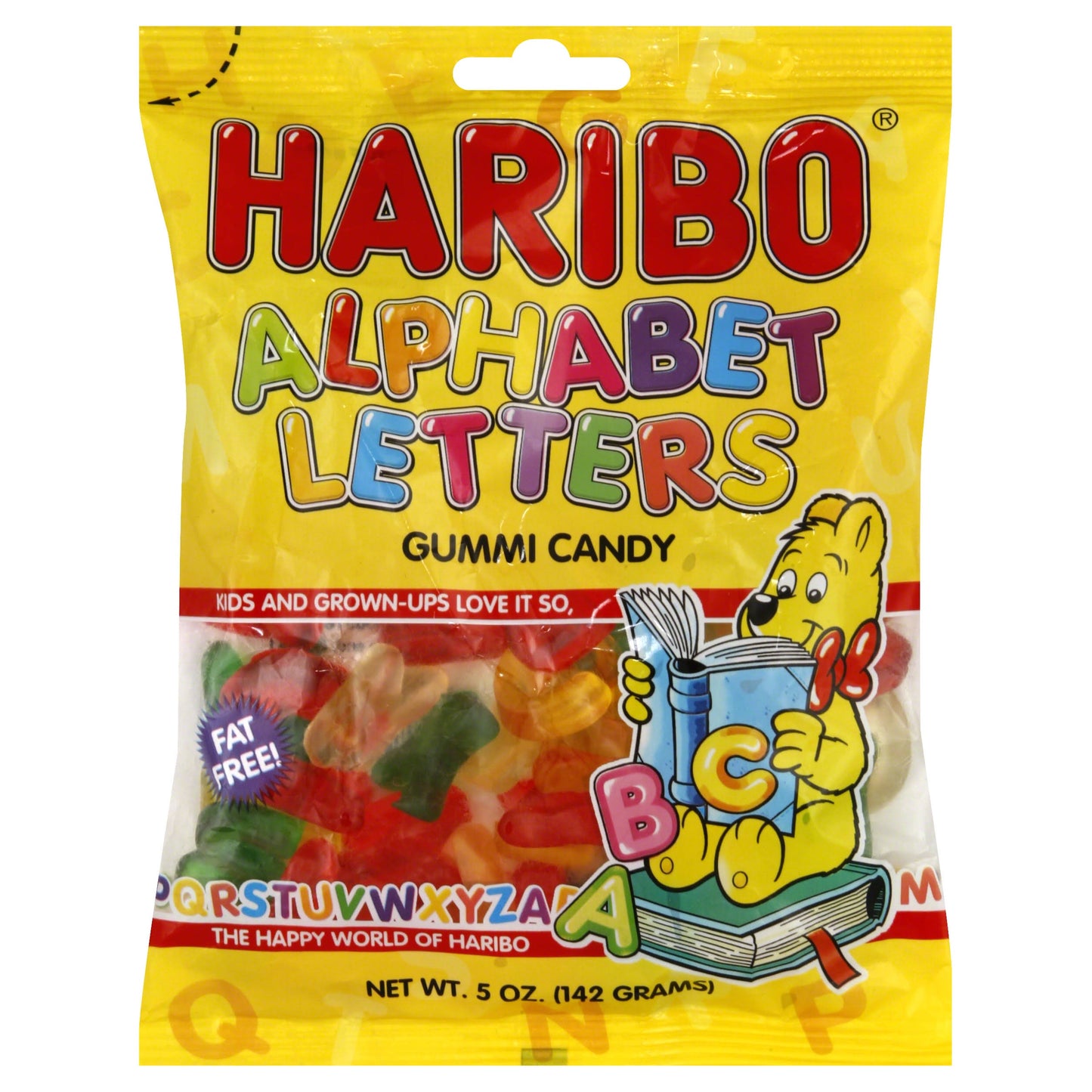 Haribo Alphabet letters