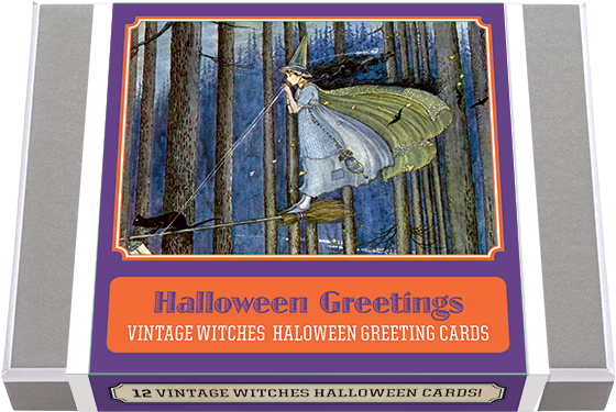 Halloween Greetings Card Box