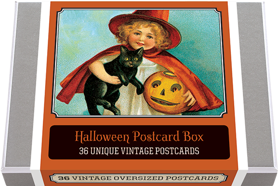 Halloween Postcard Box