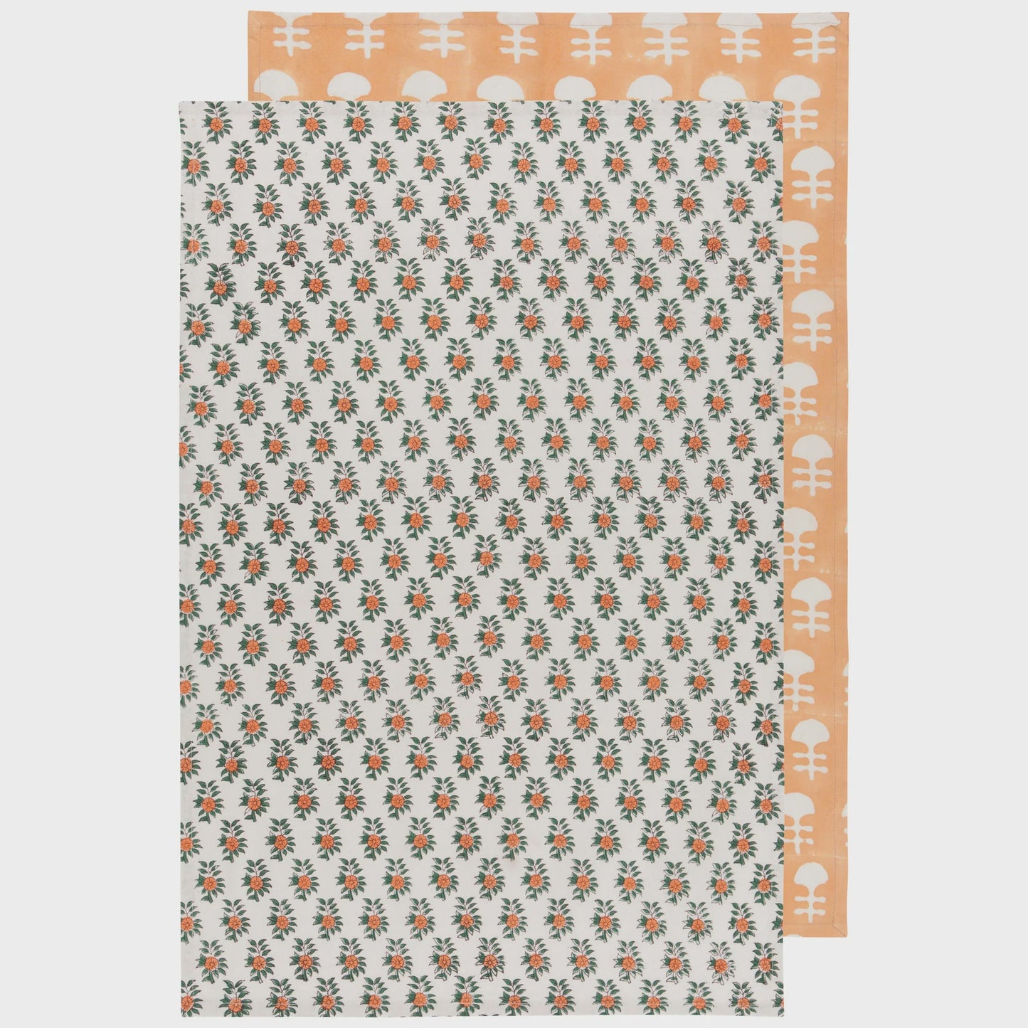 Gather Block Printed Dishtowel Set of 2