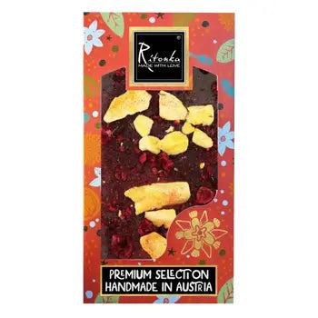 Ritonka Bitter Chocolate Mango Cherry Bar