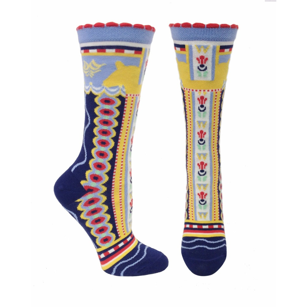 Ozone Dala Horse Sock, Navy