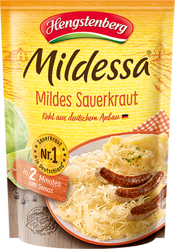 POUCH Mildessa Mild Wine Sauerkraut