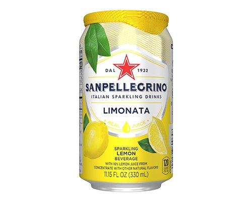 San Pellegrino Sparkling Limonata (Lemon) Beverage