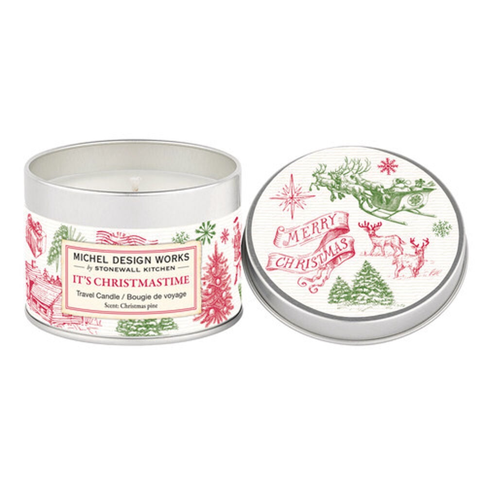 It's Christmastime Travel Candle, 5.5oz