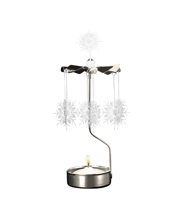 Snowflake Carousel, White