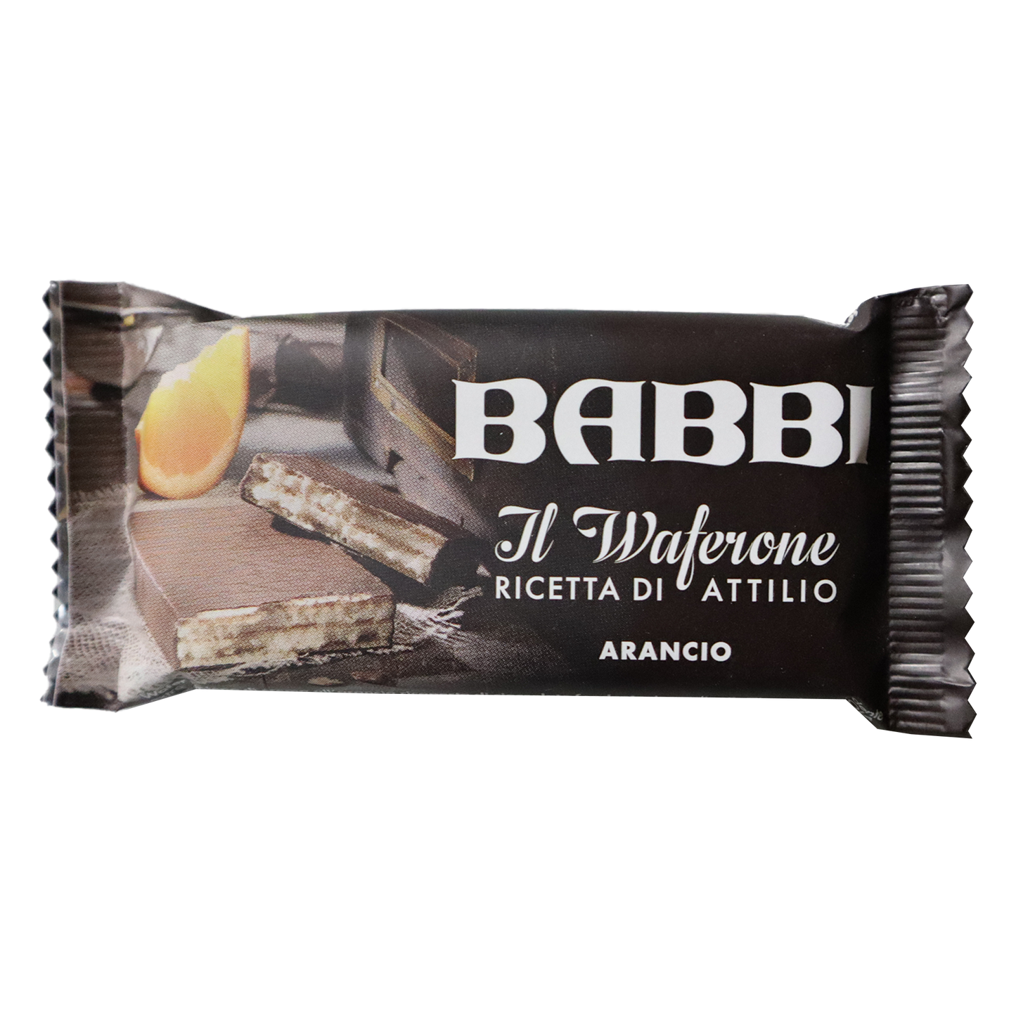 Babbi Orange Cream Dark Chocolate-Covered Wafer, 1.06 oz.