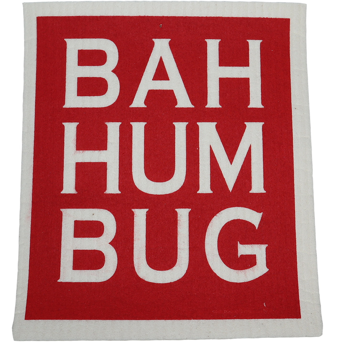 Bah Hum Bug Cell. Dishcloth