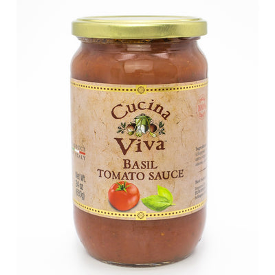 Cucina Viva Basil Tomato Sauce, 24 oz.