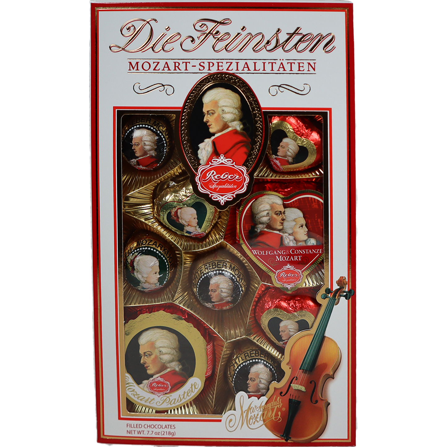 Reber Mozart Specialties Gift Box, 7.7 oz.