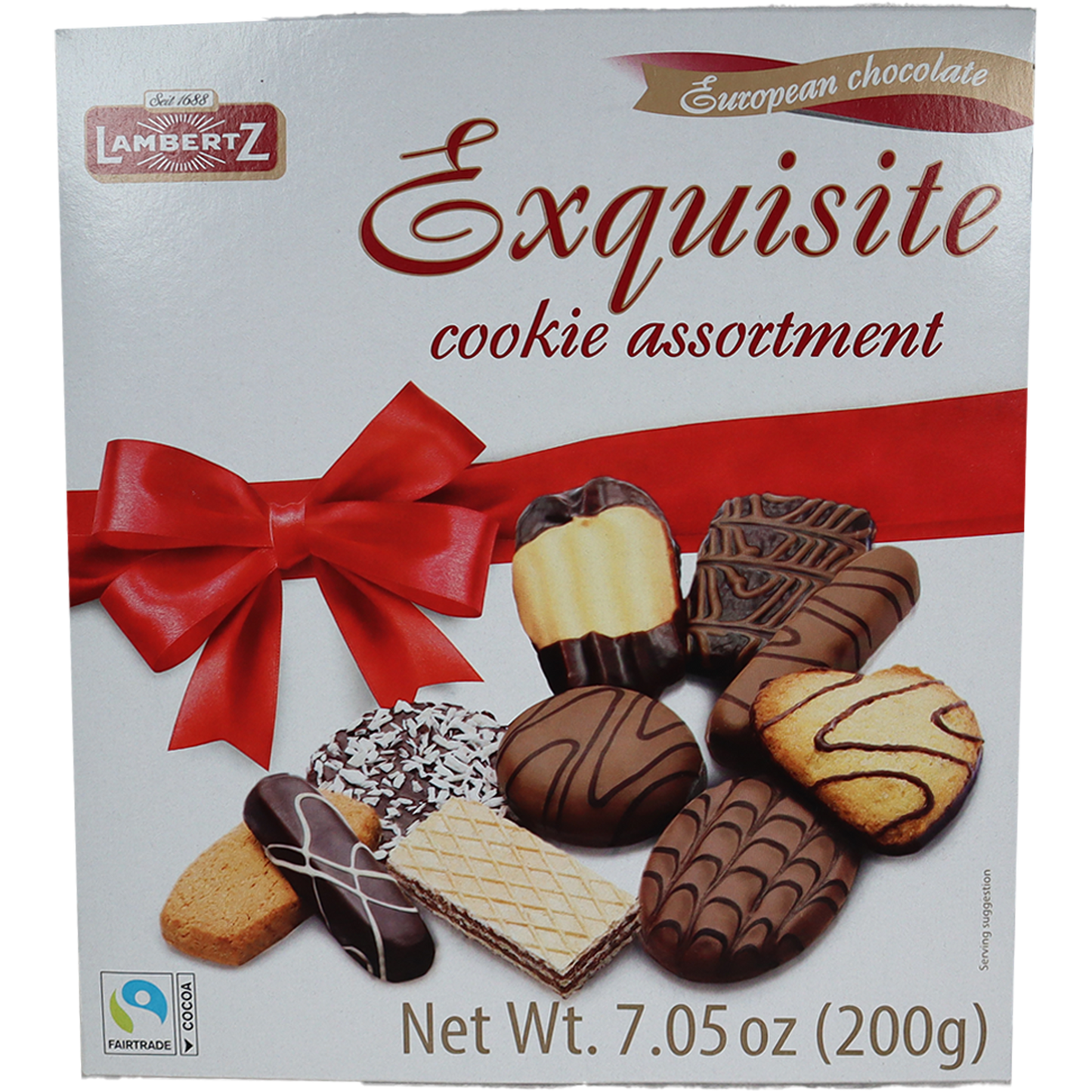 Lambertz Exquisite Cookie Assortment Gift Box, 7 oz.