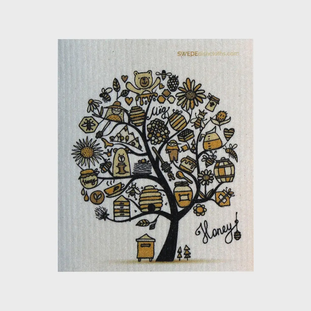 Honey Tree Swedish Cellulose Dishcloth
