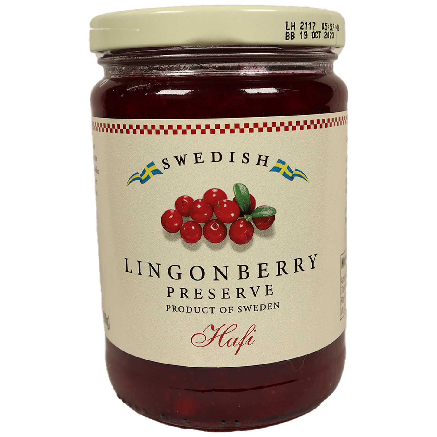 Hafi Lingonberry Preserves, 14.1oz