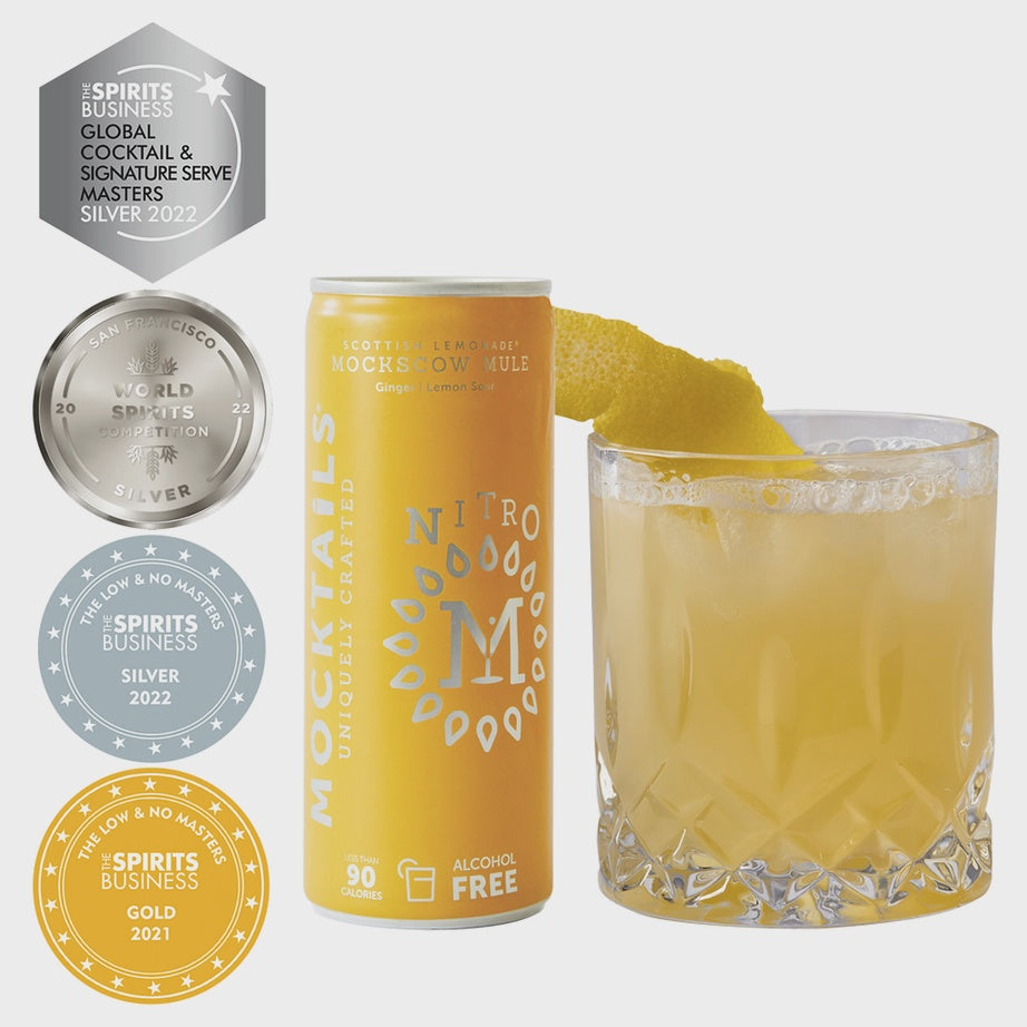 Mocktails Mockscow Mule, 6.8 oz. Nitro can