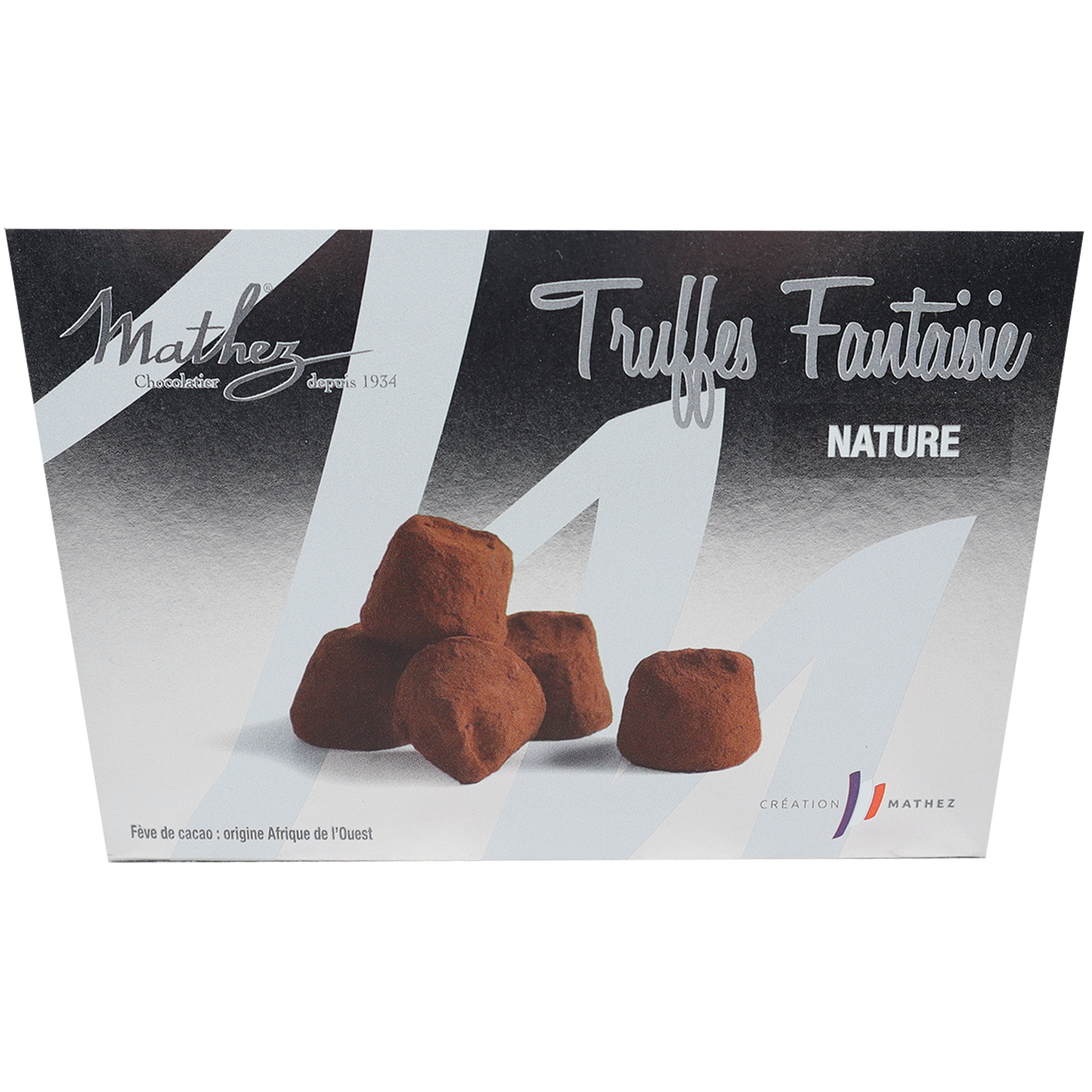 Mathez Cocoa-Powdered Truffles, Plain, 250 g