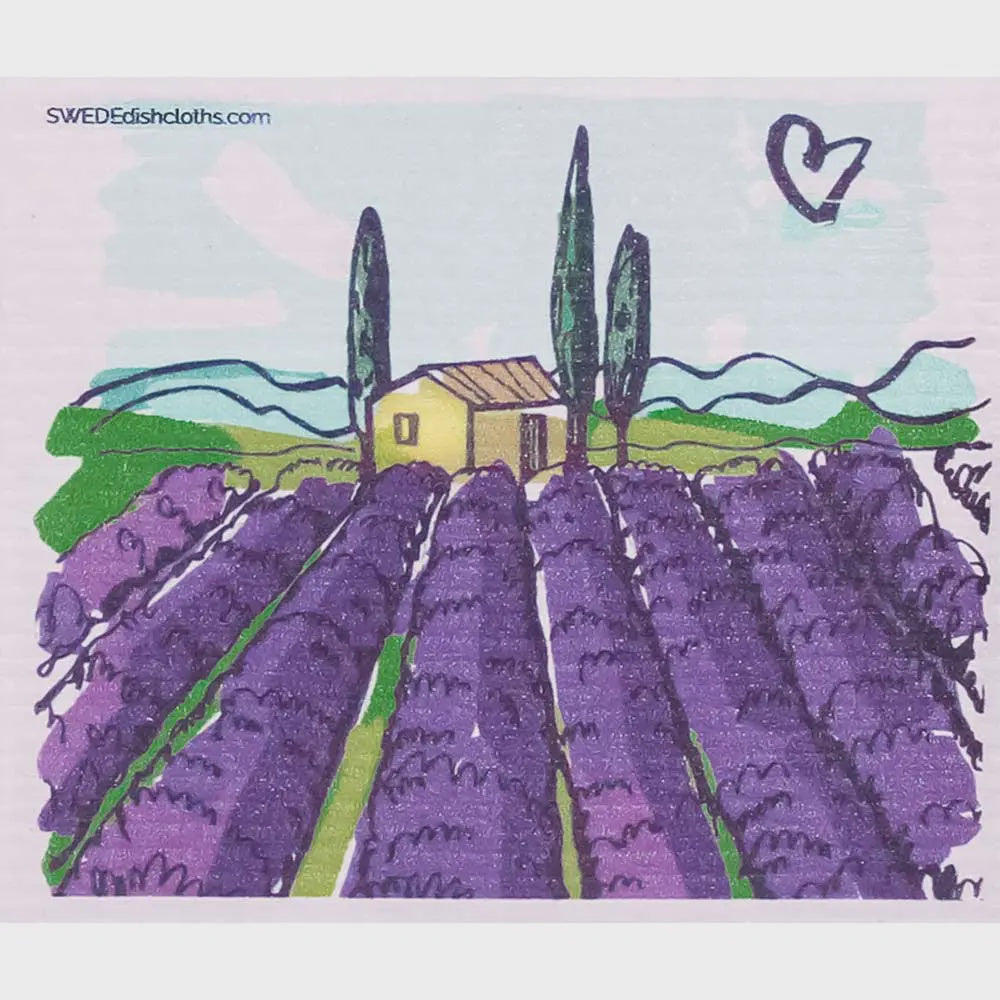 Tuscany Vinyard Swedish Cellulose Dishcloth