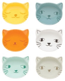 Purrfect Pinch Bowls, Set of 6