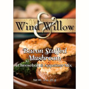 Wind & Willow Bacon Stuffed Mushroom Cheeseball Mix