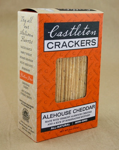 Castleton Alehouse Cheddar Crackers, 5 oz.