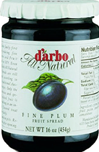 d'arbo Fine Plum Fruit Spread