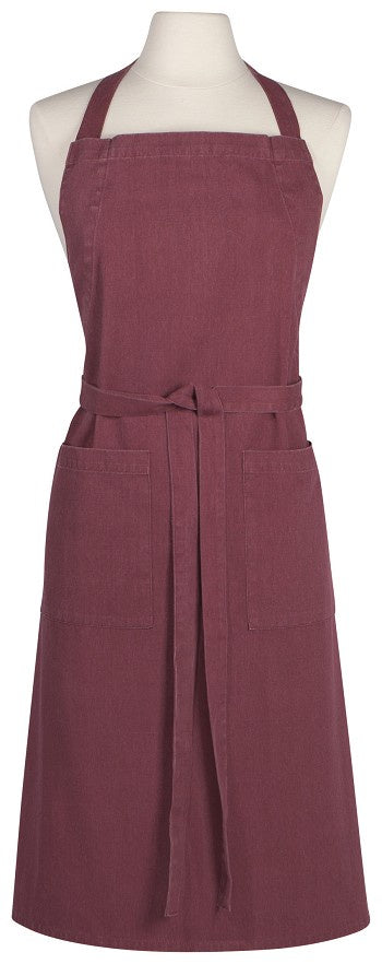Wine Stonewash Heirloom Apron