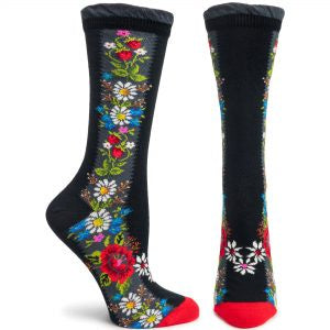 Ozone Folklore Socks, Black