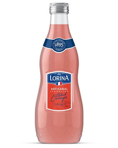Lorina Organic Artisanal Sparkling Blood Orange Lemonade, 11.1 oz
